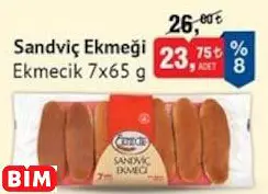 EKMECİK SANDVİÇ EKMEĞİ